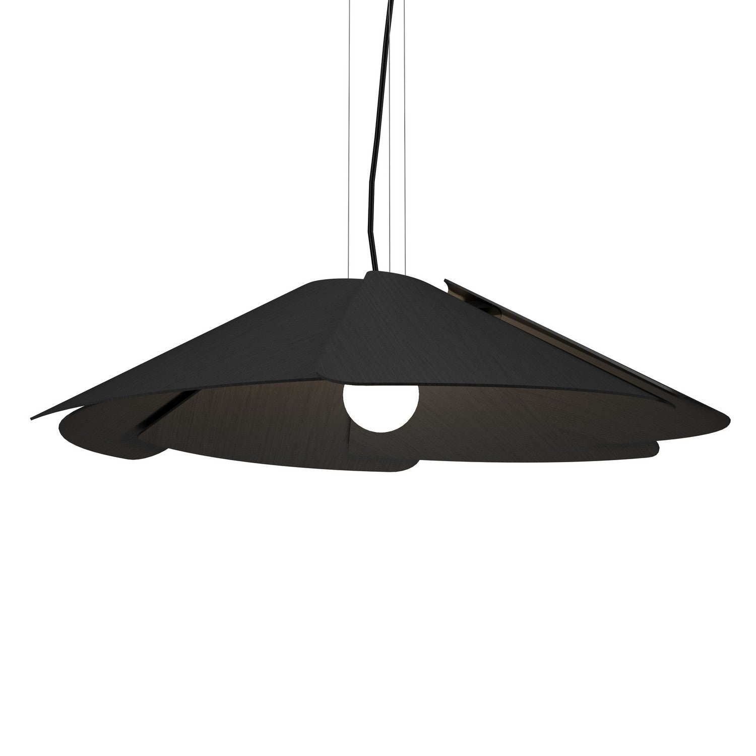 Accord Lighting - 1365.50 - One Light Pendant - Fuchsia - Organic Grey