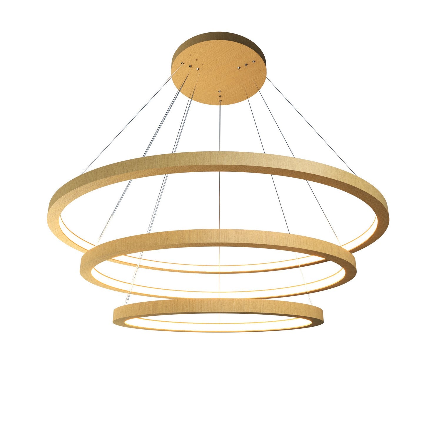 Accord Lighting - 1414LED.49 - LED Pendant - Frame - Organic Gold