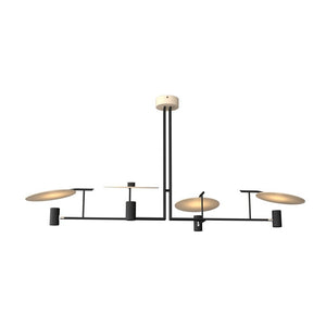 Accord Lighting - 1420.48 - Four Light Pendant - Dot - Organic Cappuccino