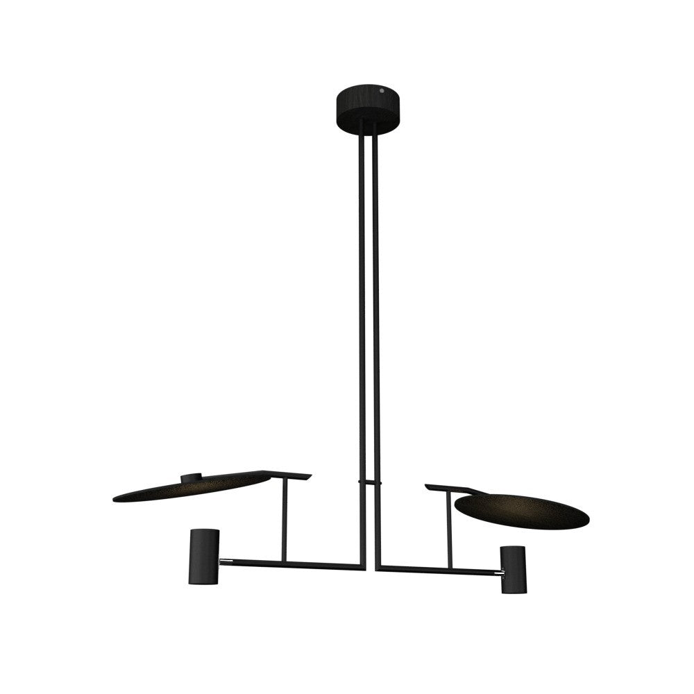 Accord Lighting - 1421.46 - Two Light Pendant - Dot - Organic Black