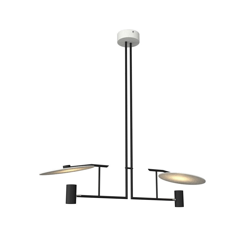 Accord Lighting - 1421.47 - Two Light Pendant - Dot - Organic White