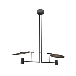 Accord Lighting - 1421.50 - Two Light Pendant - Dot - Organic Grey