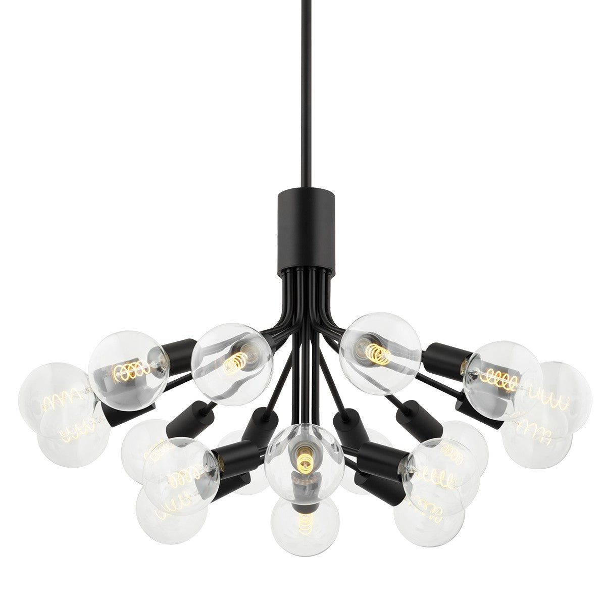 Mitzi - H680818-SBK - 18 Light Chandelier - Drea - Soft Black