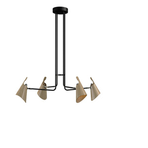 Accord Lighting - 1446.45 - Four Light Pendant - Balance - Sand