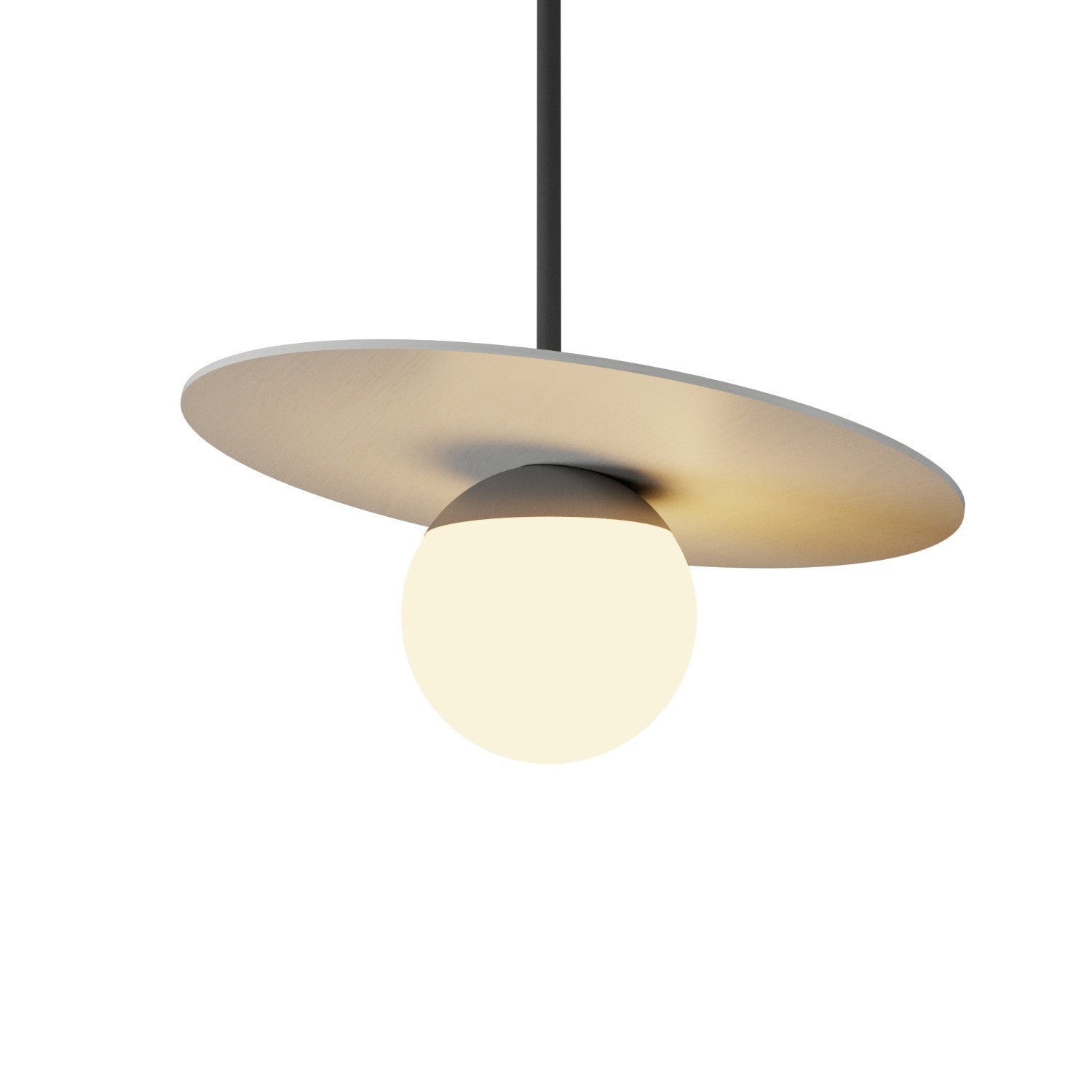 Accord Lighting - 1462.47 - One Light Pendant - Orbit - Organic White