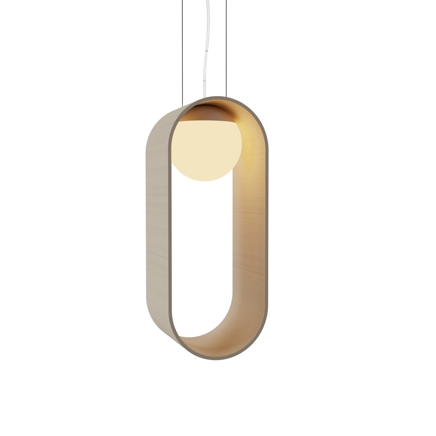 Accord Lighting - 1466.48 - One Light Pendant - Sfera - Organic Cappuccino