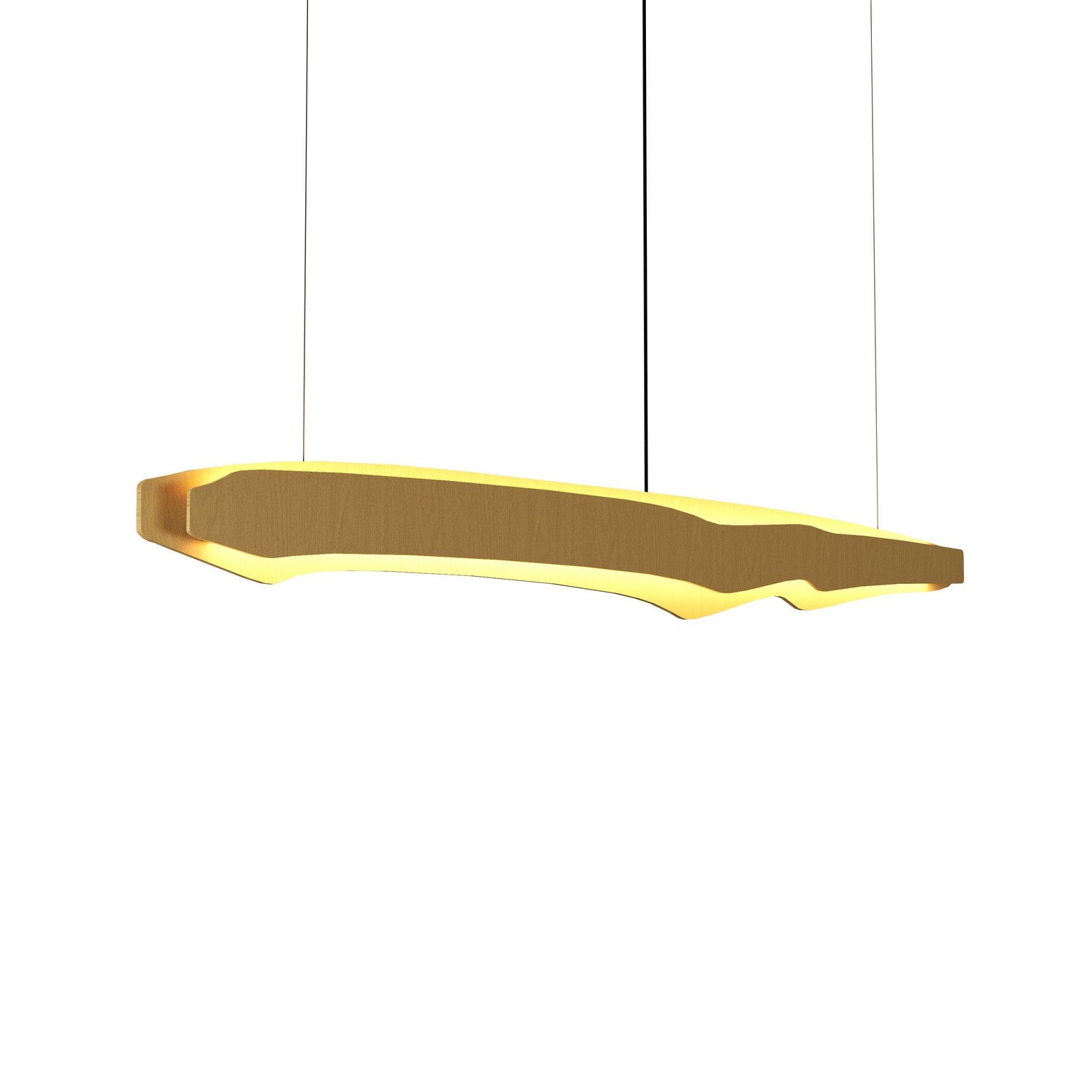 Accord Lighting - 1470LED.49 - LED Pendant - Horizon - Organic Gold