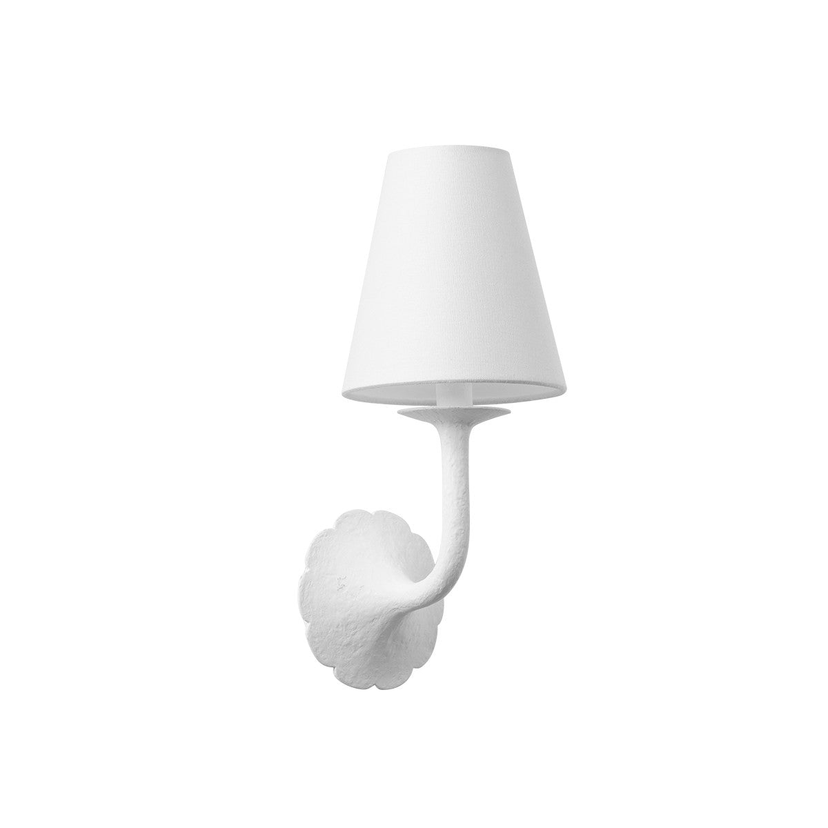 Hudson Valley - 2801-WP - One Light Wall Sconce - Winnipeg - White Plaster