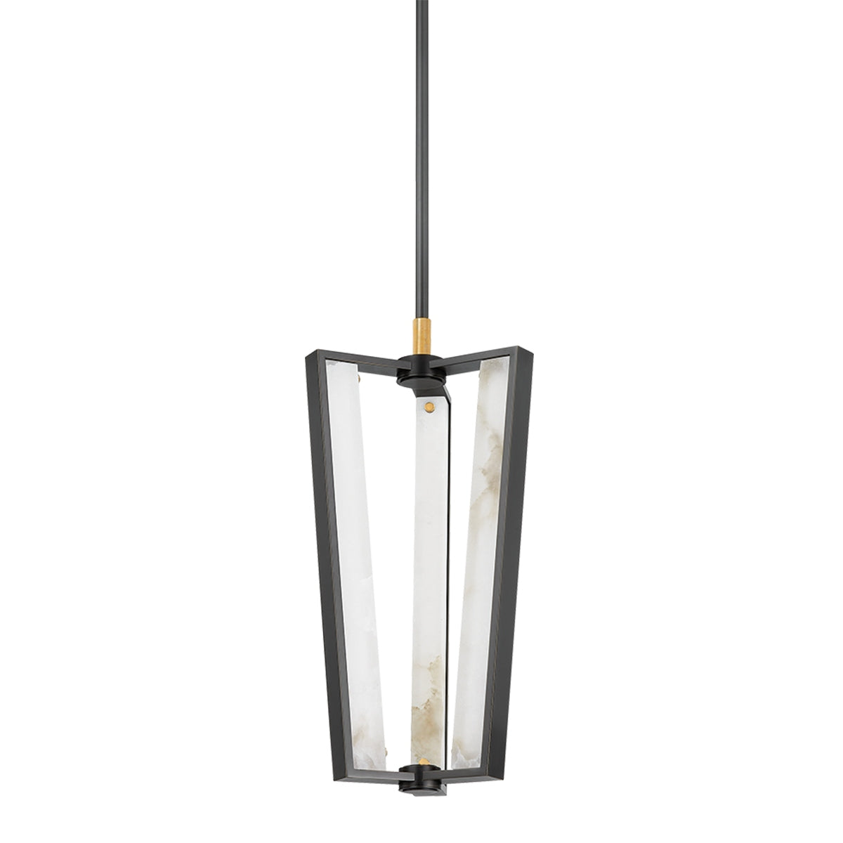 Hudson Valley - 4053-AGB/DB - LED Pendant - Edgemere - Aged Brass/Distressed Bronze