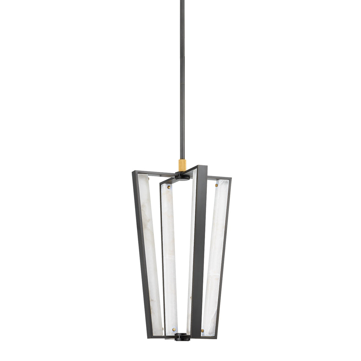 Hudson Valley - 4054-AGB/DB - LED Pendant - Edgemere - Aged Brass/Distressed Bronze