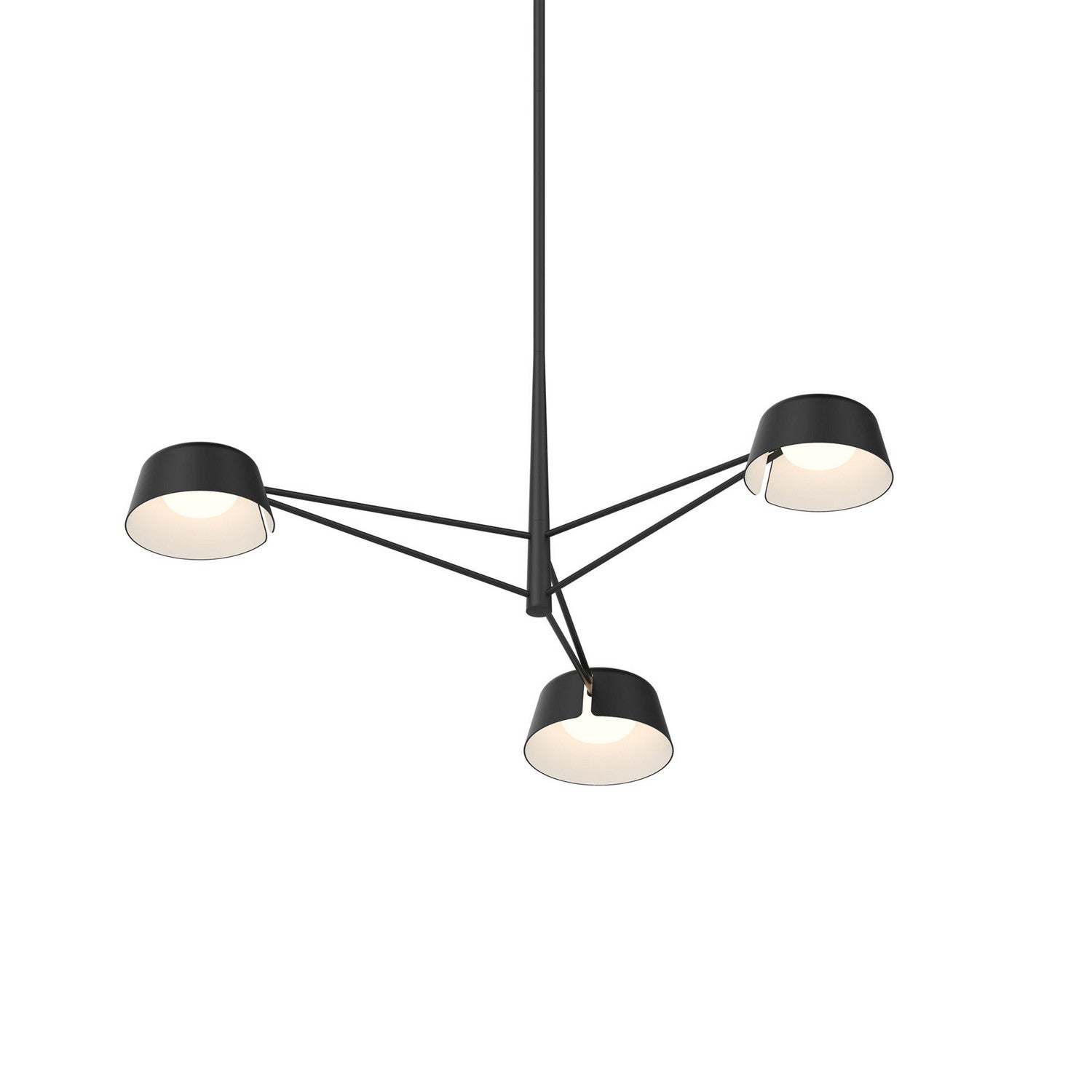 Sonneman - 2033.25 - LED Pendant - Ray - Satin Black
