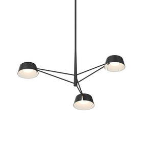 Sonneman - 2033.25 - LED Pendant - Ray - Satin Black