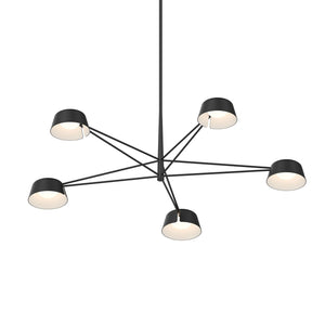 Sonneman - 2035.25 - LED Pendant - Ray - Satin Black