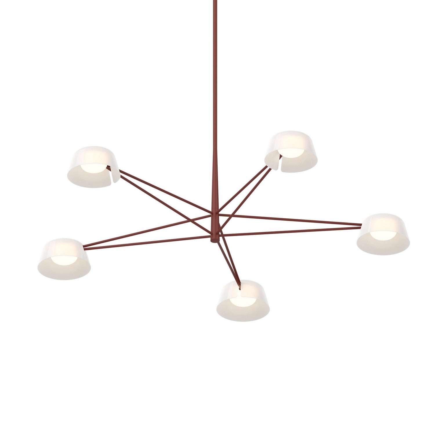 Sonneman - 2035.73W - Five Light Pendant - Oxide Red