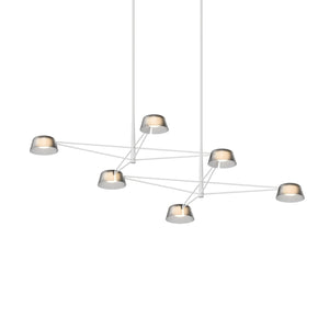 Sonneman - 2036.17K - Six Light Pendant - Warm Gray