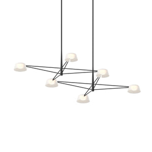 Sonneman - 2036.25W - LED Pendant - Ray - Satin Black