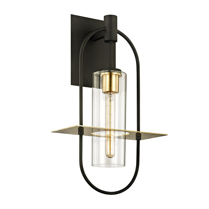 Troy Lighting - B6393-TBZ/BBA - One Light Wall Sconce - Smyth - Textured Bronze