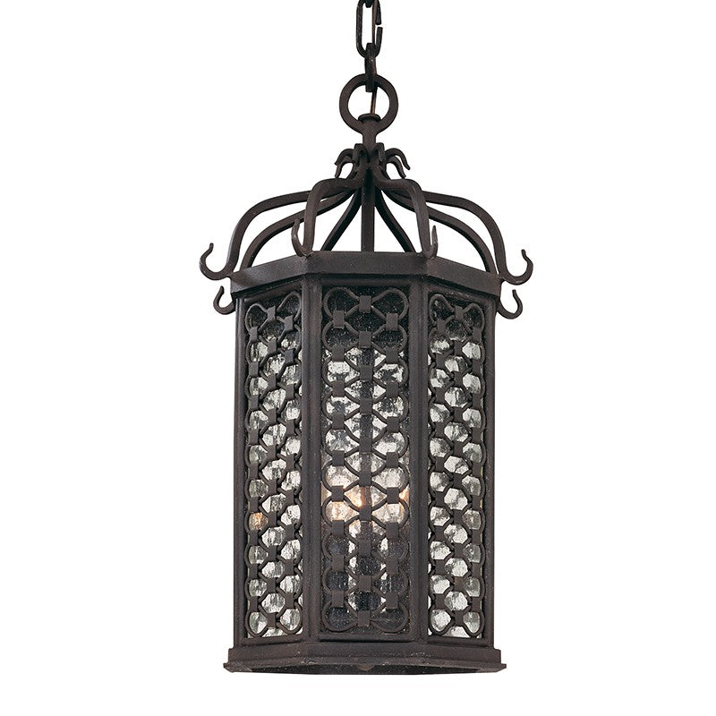 Troy Lighting - F2377OI - Three Light Lantern - Los Olivos - Old Iron