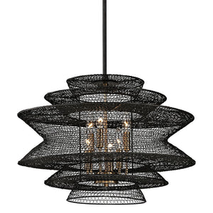 Troy Lighting - F6016 - Six Light Chandelier - Kokoro - Kokoro Bronze