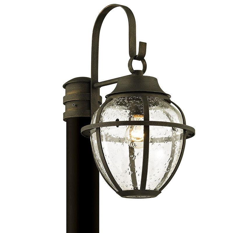 Troy Lighting - P6455 - One Light Post Lantern - Bunker Hill - Vintage Bronze