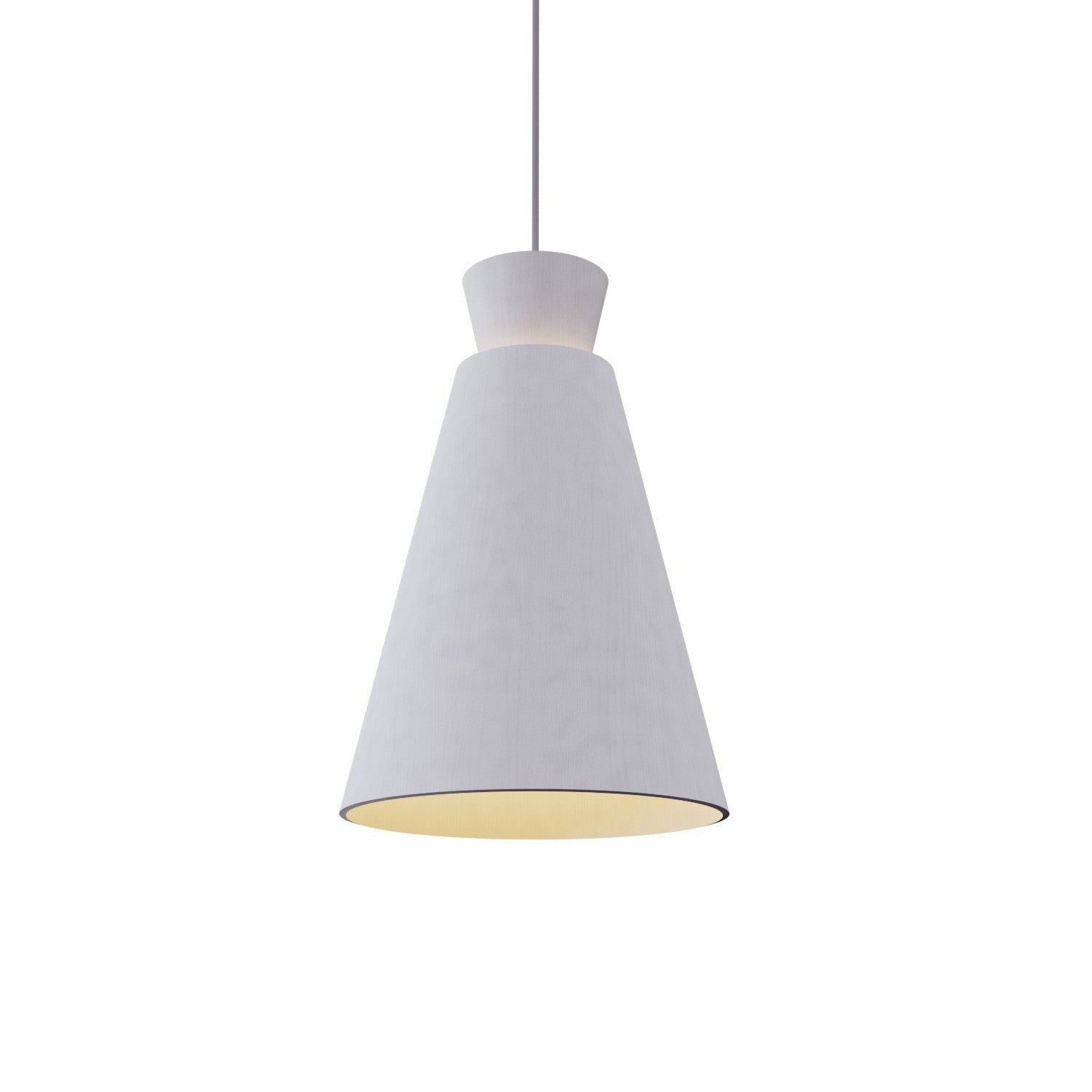 Accord Lighting - 1473.47 - One Light Pendant - Conical - Organic White