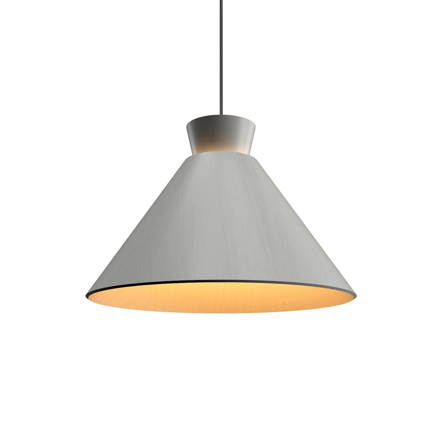 Accord Lighting - 1474.47 - One Light Pendant - Conical - Organic White