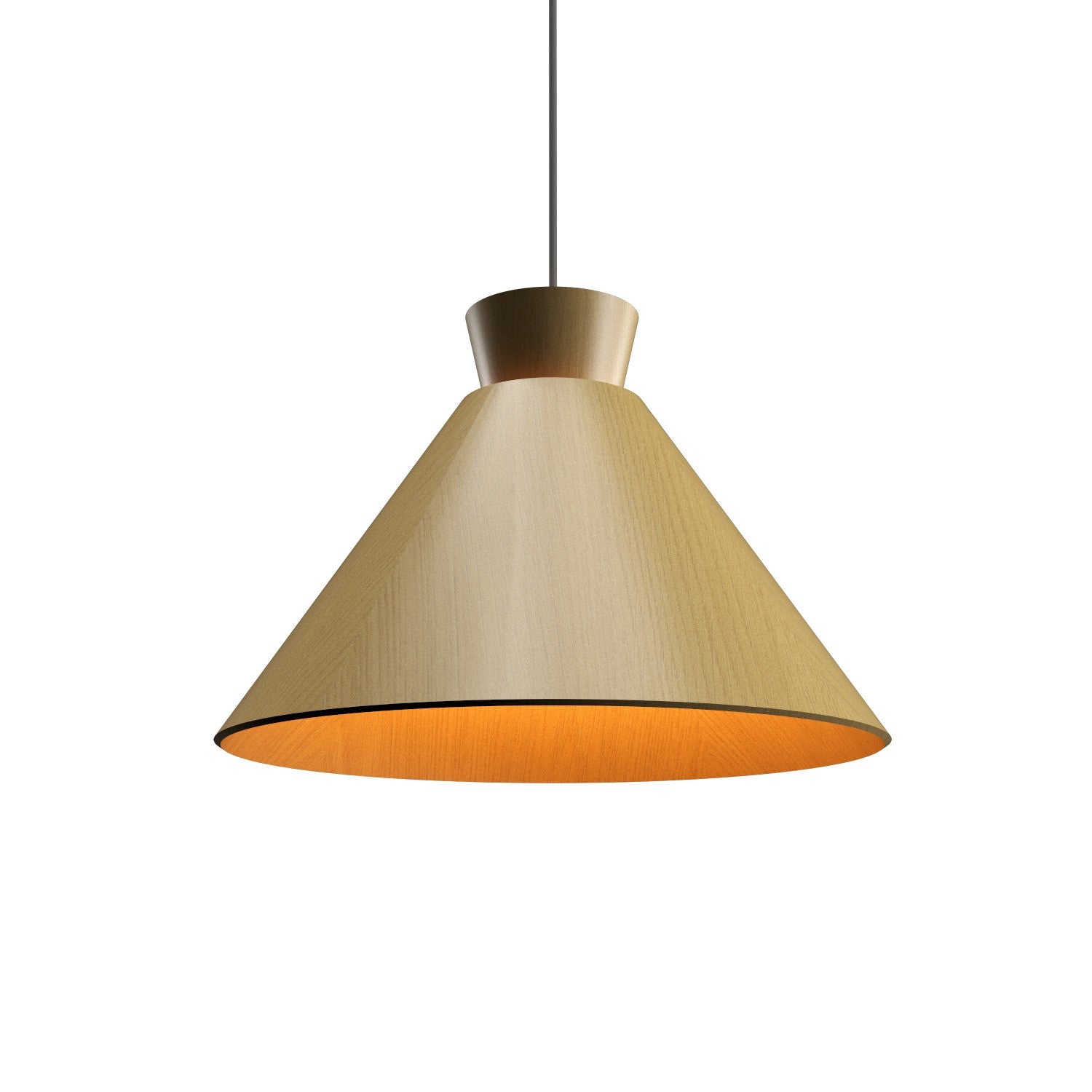 Accord Lighting - 1474.49 - One Light Pendant - Conical - Organic Gold