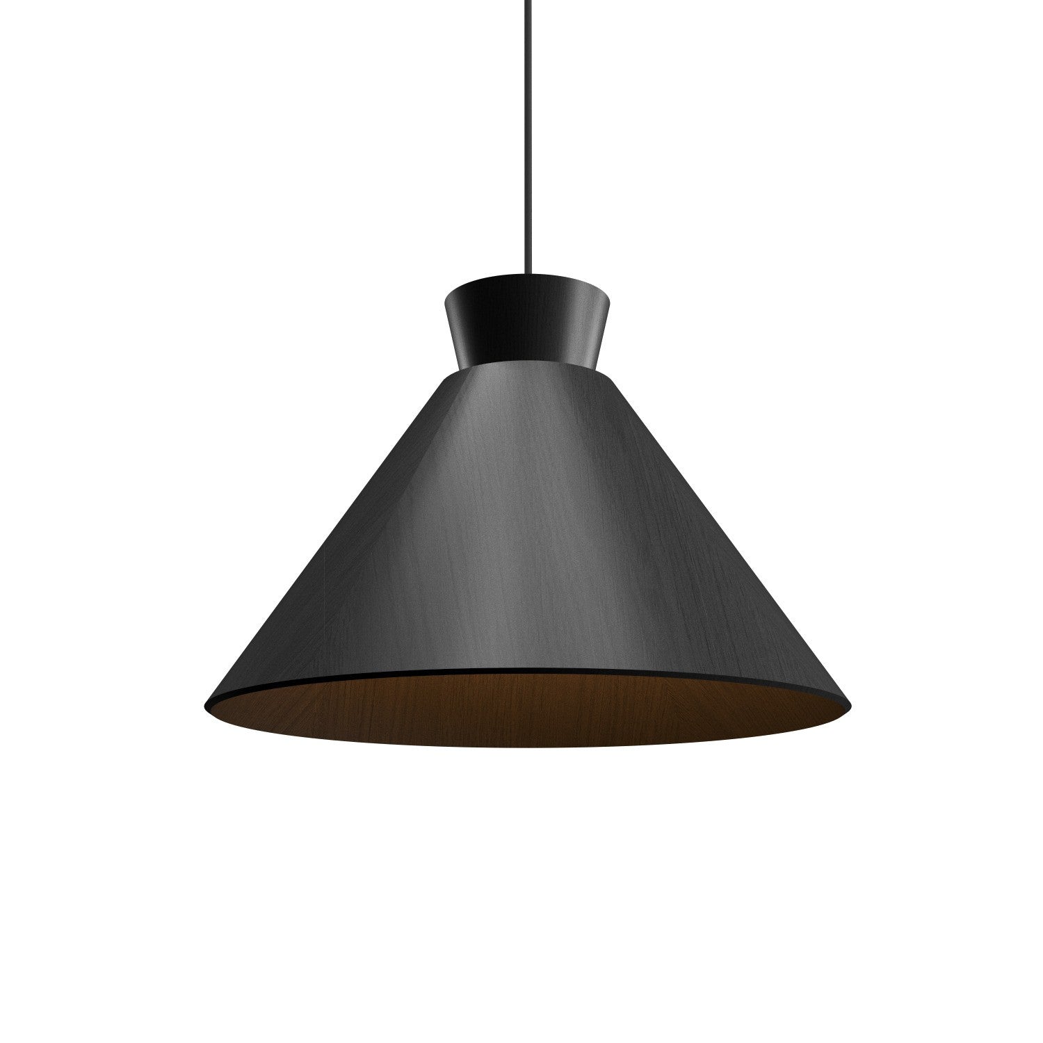 Accord Lighting - 1474.50 - One Light Pendant - Conical - Organic Grey