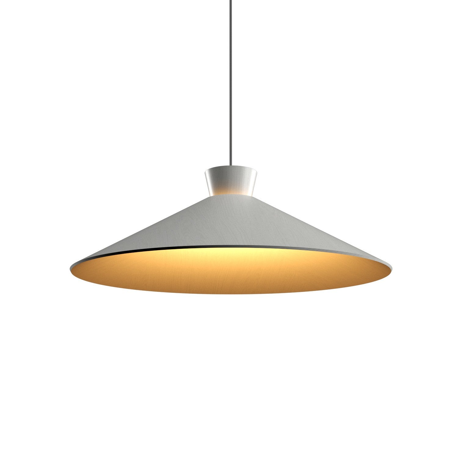 Accord Lighting - 1475.47 - One Light Pendant - Conical - Organic White