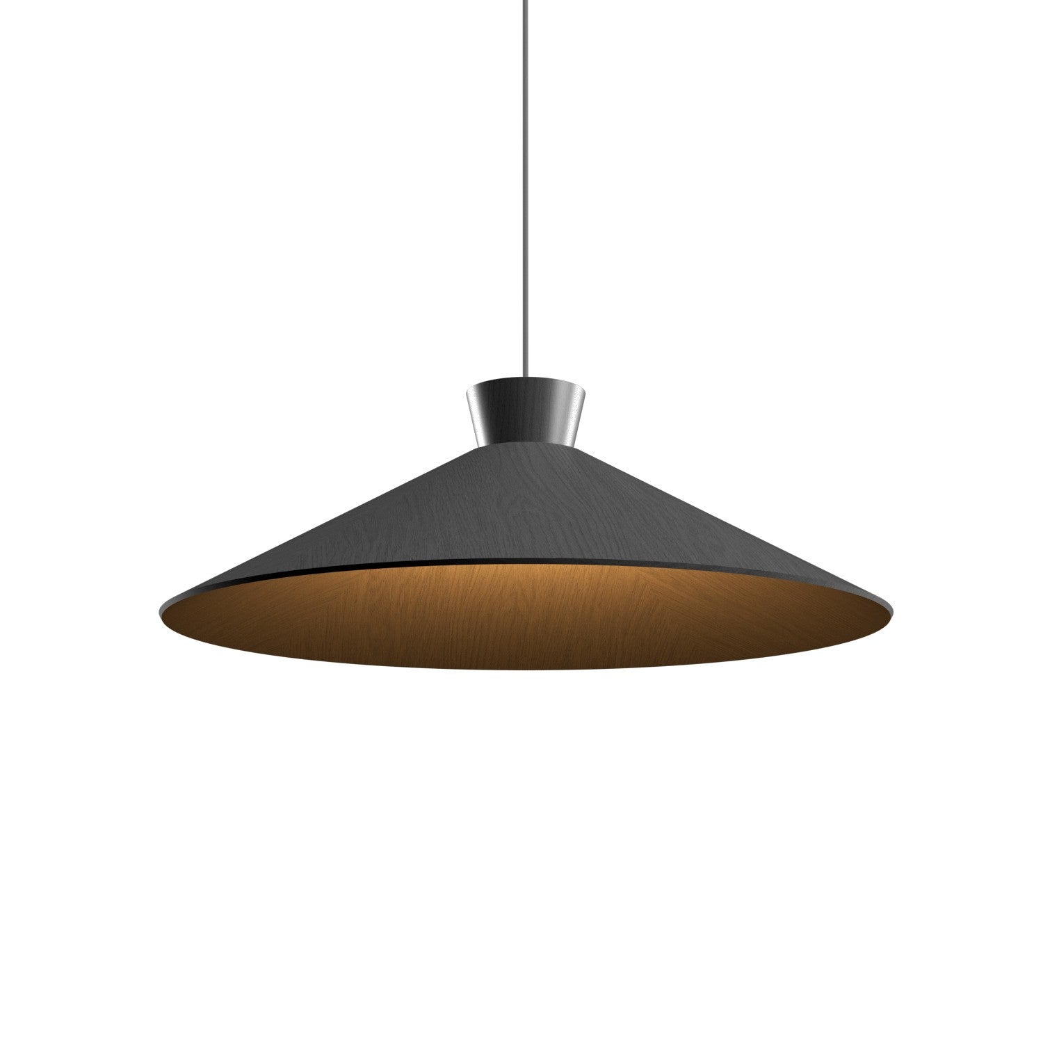 Accord Lighting - 1475.50 - One Light Pendant - Conical - Organic Grey