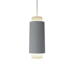 Accord Lighting - 1476.47 - One Light Pendant - Cylindrical - Organic White