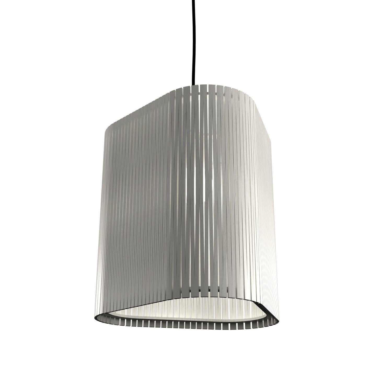 Accord Lighting - 1481.47 - One Light Pendant - Living Hinges - Organic White