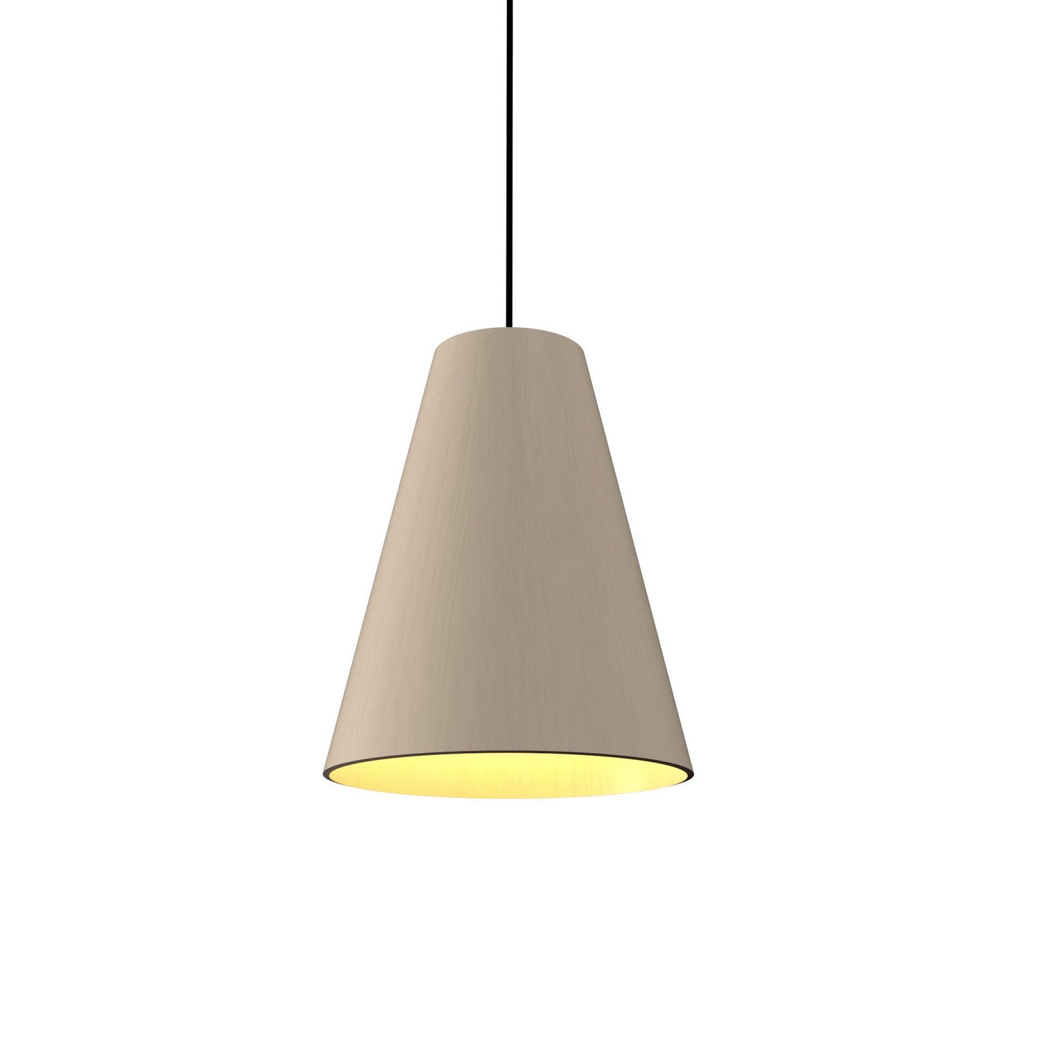 Accord Lighting - 1483.48 - One Light Pendant - Conical - Organic Cappuccino