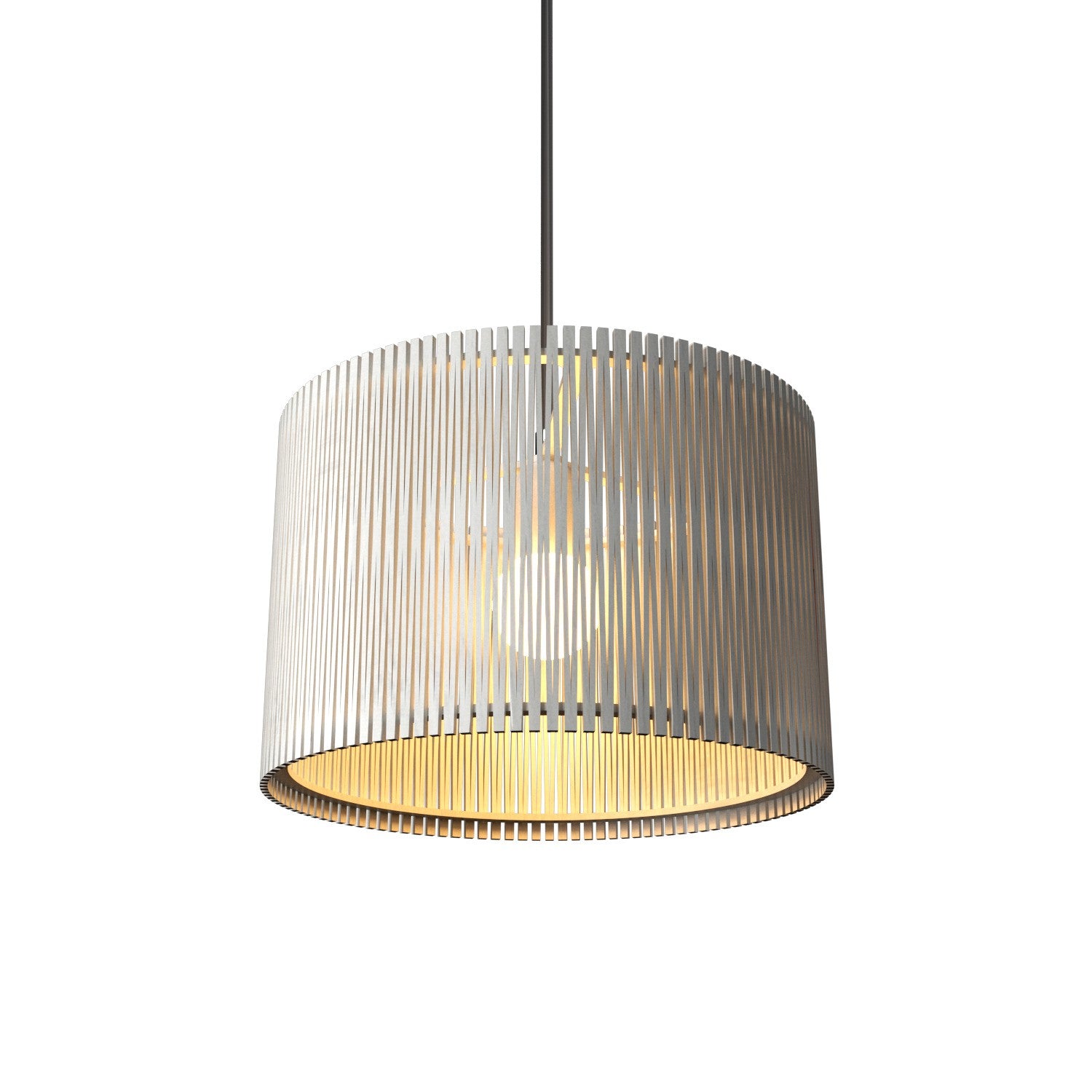 Accord Lighting - 1486.47 - One Light Pendant - Living Hinges - Organic White