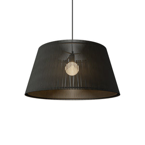 Accord Lighting - 1487.46 - One Light Pendant - Living Hinges - Organic Black