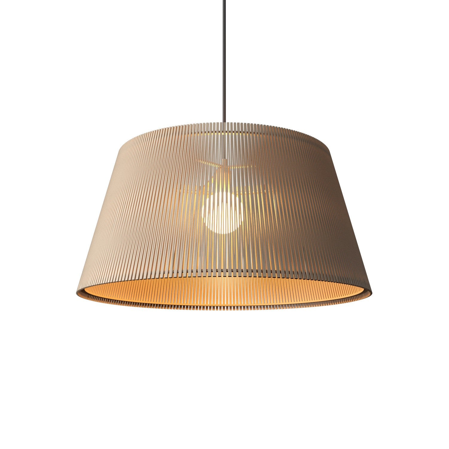 Accord Lighting - 1487.48 - One Light Pendant - Living Hinges - Organic Cappuccino