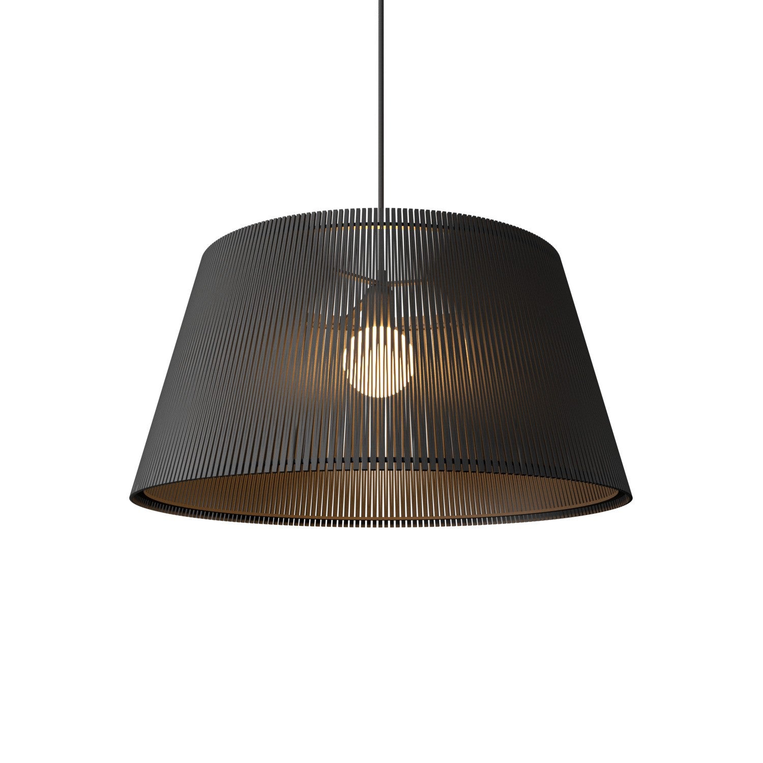 Accord Lighting - 1487.50 - One Light Pendant - Living Hinges - Organic Grey