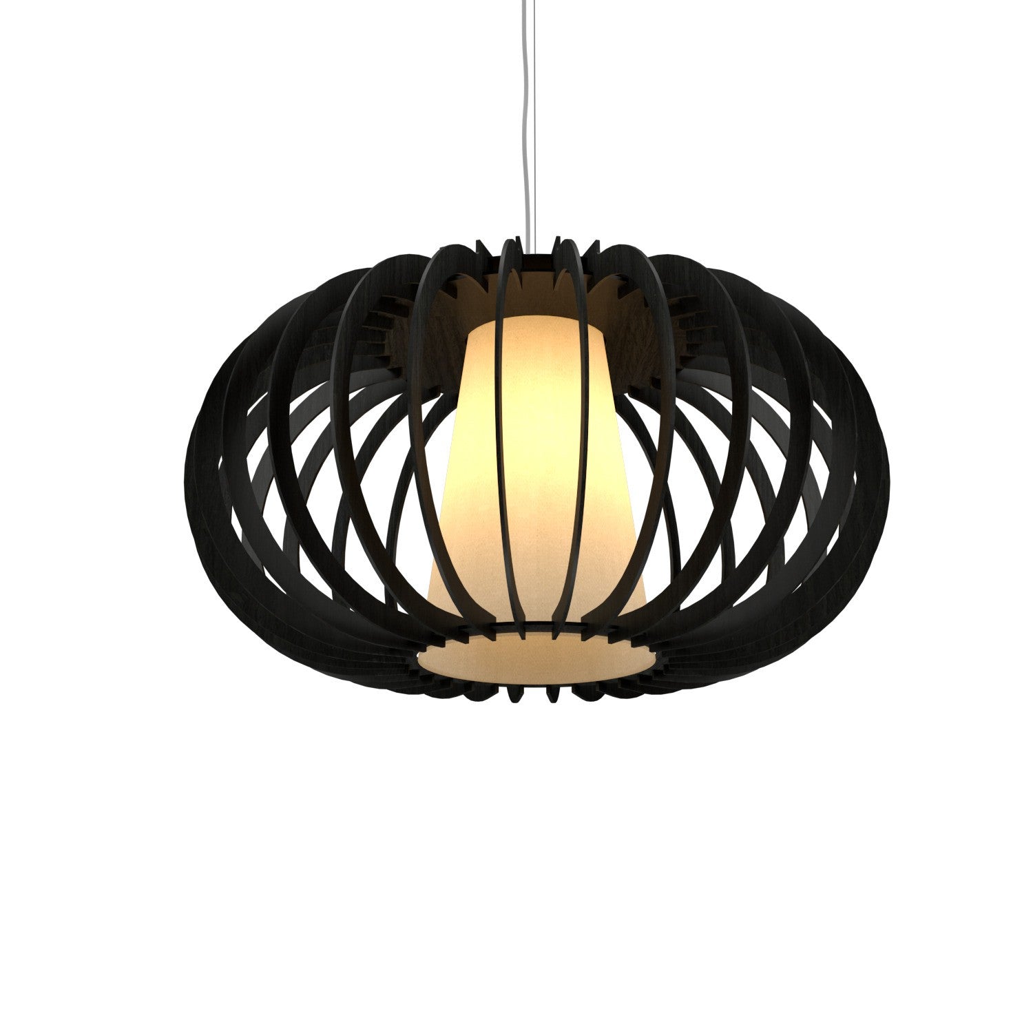 Accord Lighting - 1489.44 - One Light Pendant - Stecche di Legno - Charcoal