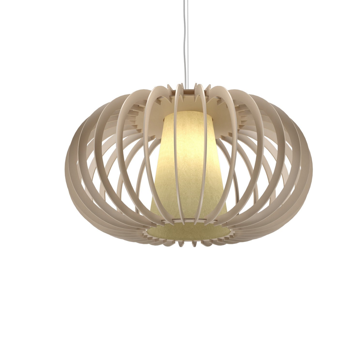 Accord Lighting - 1489.48 - One Light Pendant - Stecche di Legno - Organic Cappuccino