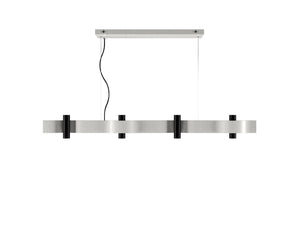 Accord Lighting - 1500.47 - Eight Light Pendant - Flow - Organic White