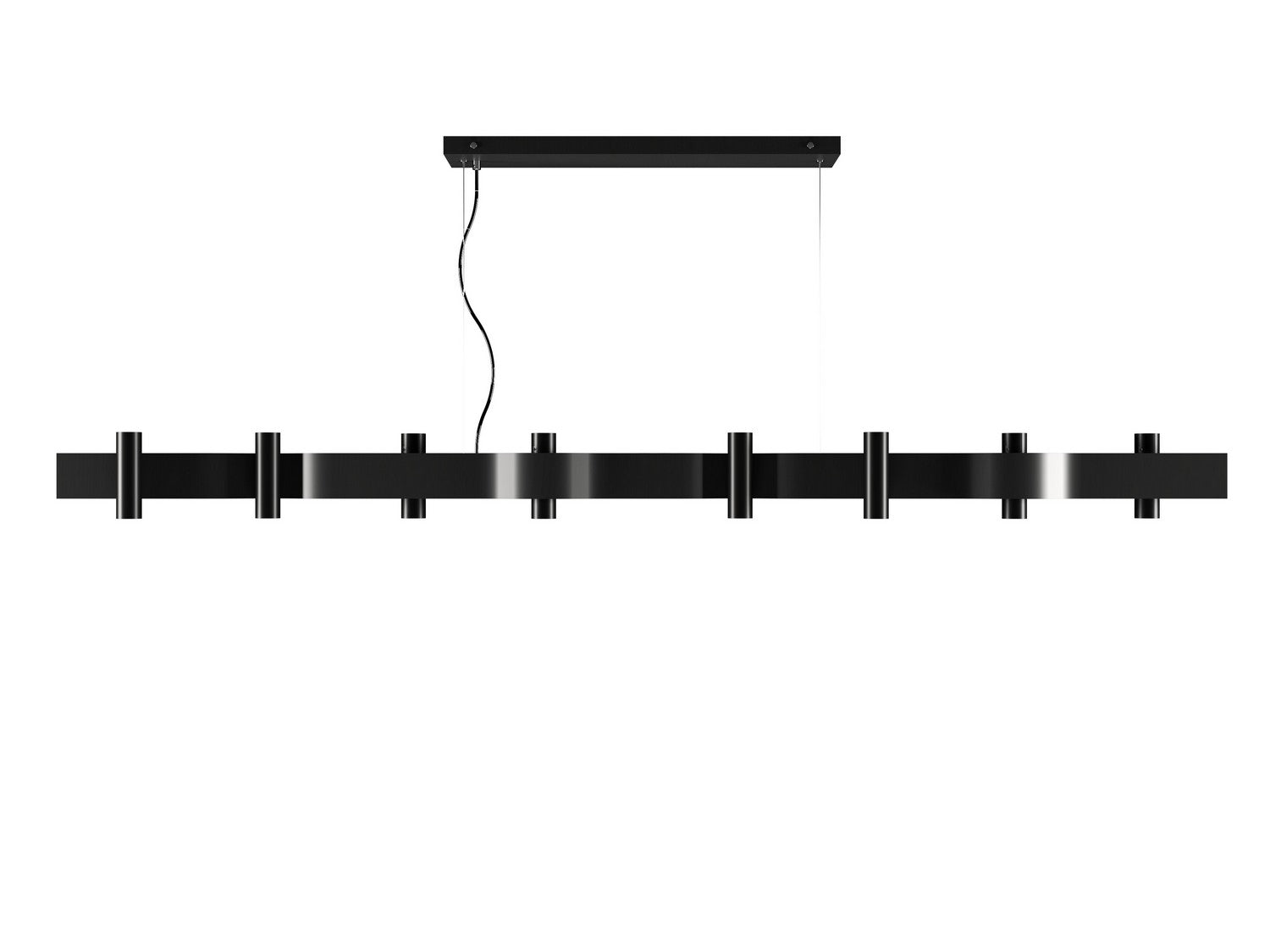 Accord Lighting - 1502.46 - 16 Light Pendant - Flow - Organic Black