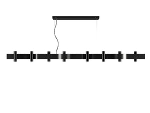 Accord Lighting - 1502.46 - 16 Light Pendant - Flow - Organic Black