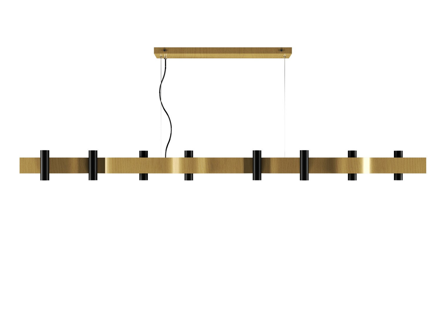 Accord Lighting - 1502.49 - 16 Light Pendant - Flow - Organic Gold