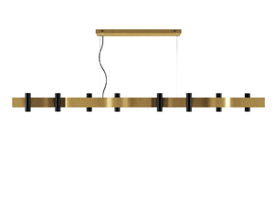 Accord Lighting - 1502.49 - 16 Light Pendant - Flow - Organic Gold