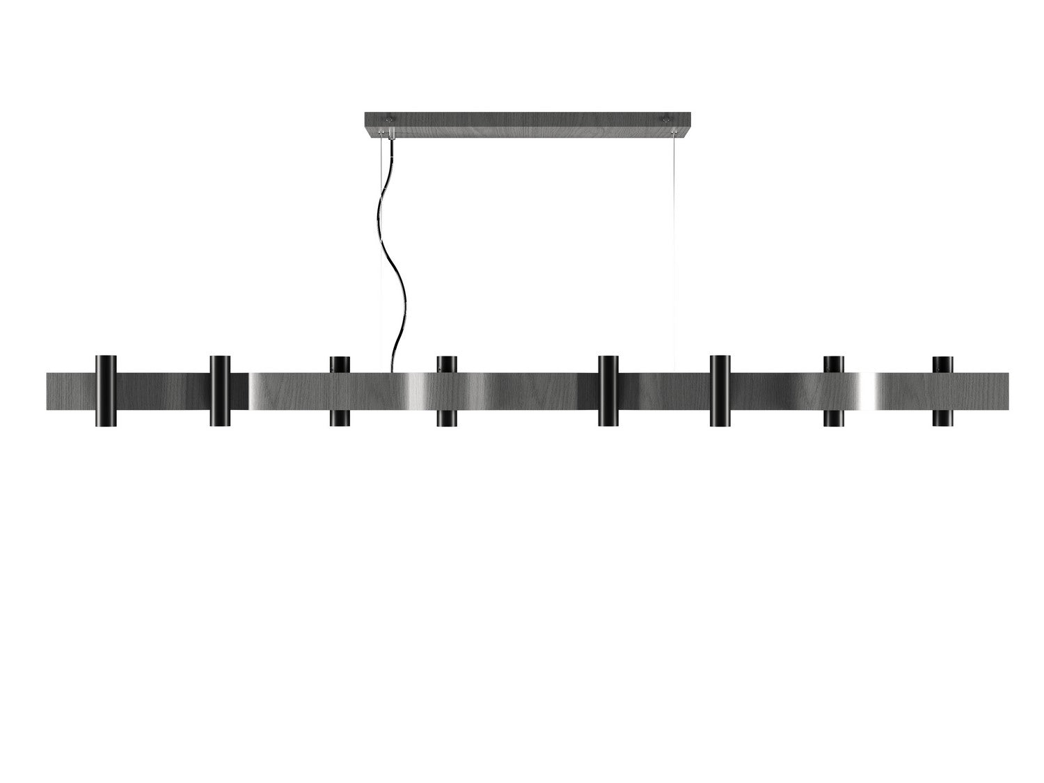 Accord Lighting - 1502.50 - 16 Light Pendant - Flow - Organic Grey