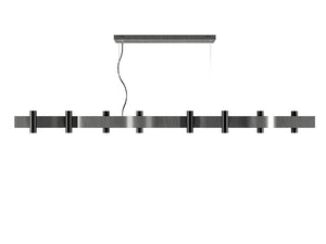 Accord Lighting - 1502.50 - 16 Light Pendant - Flow - Organic Grey