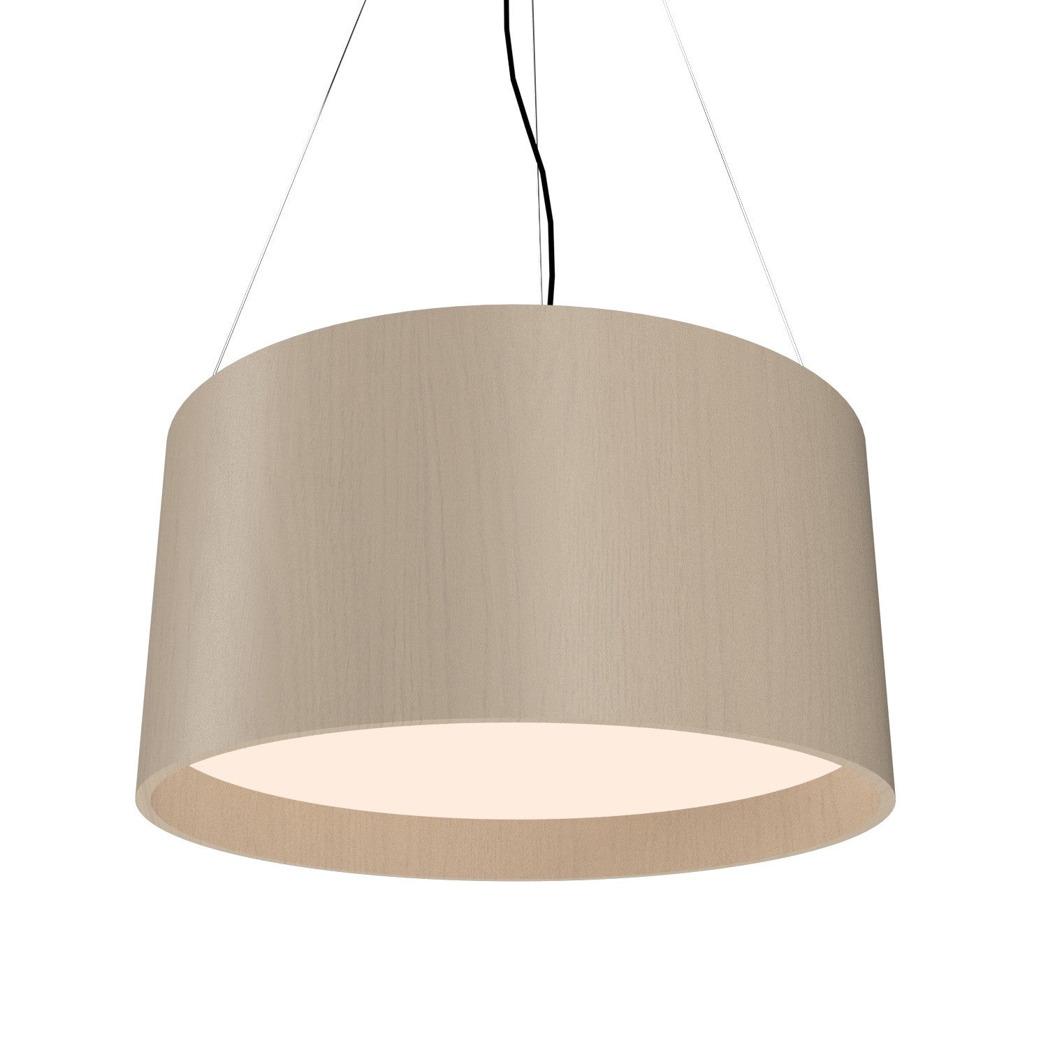 Accord Lighting - 202.48 - Three Light Pendant - Cylindrical - Organic Cappuccino