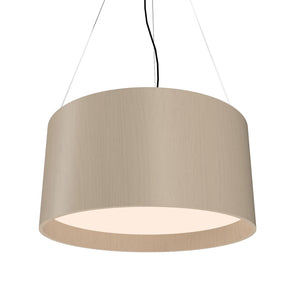 Accord Lighting - 202.48 - Three Light Pendant - Cylindrical - Organic Cappuccino