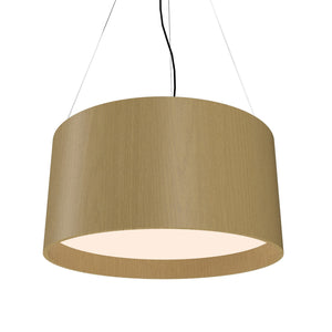 Accord Lighting - 202.49 - Three Light Pendant - Cylindrical - Organic Gold