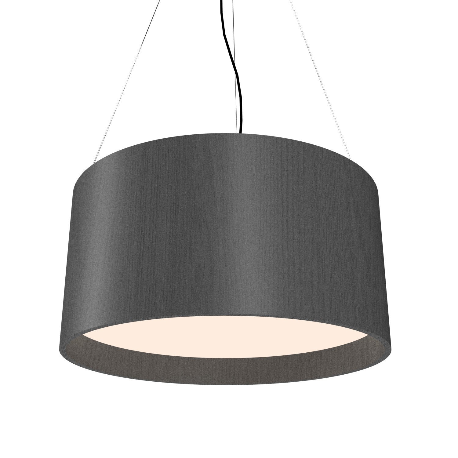 Accord Lighting - 202.50 - Three Light Pendant - Cylindrical - Organic Grey